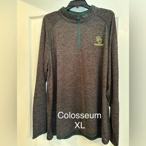 Baylor Bears. Colosseum brand. XL. Grey pullover.